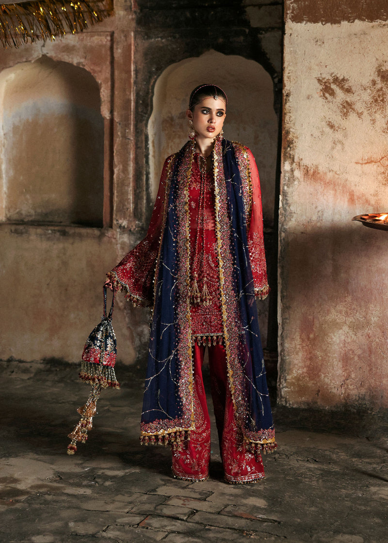 Hussain Rehar Shahrbano Style — Mairaz Three-Piece Suit