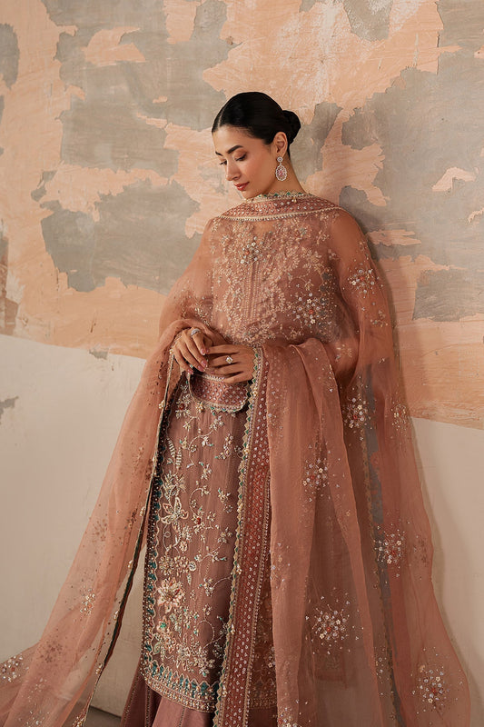 Ayzel Rosara Style — Mairaz Pink & Green Three-Piece Suit