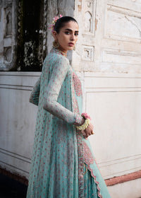Farah Talib Aziz Maklina Style — Mairaz Ice Blue Sharara