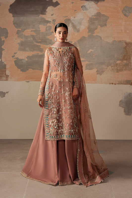 Ayzel Rosara Style — Mairaz Pink & Green Three-Piece Suit