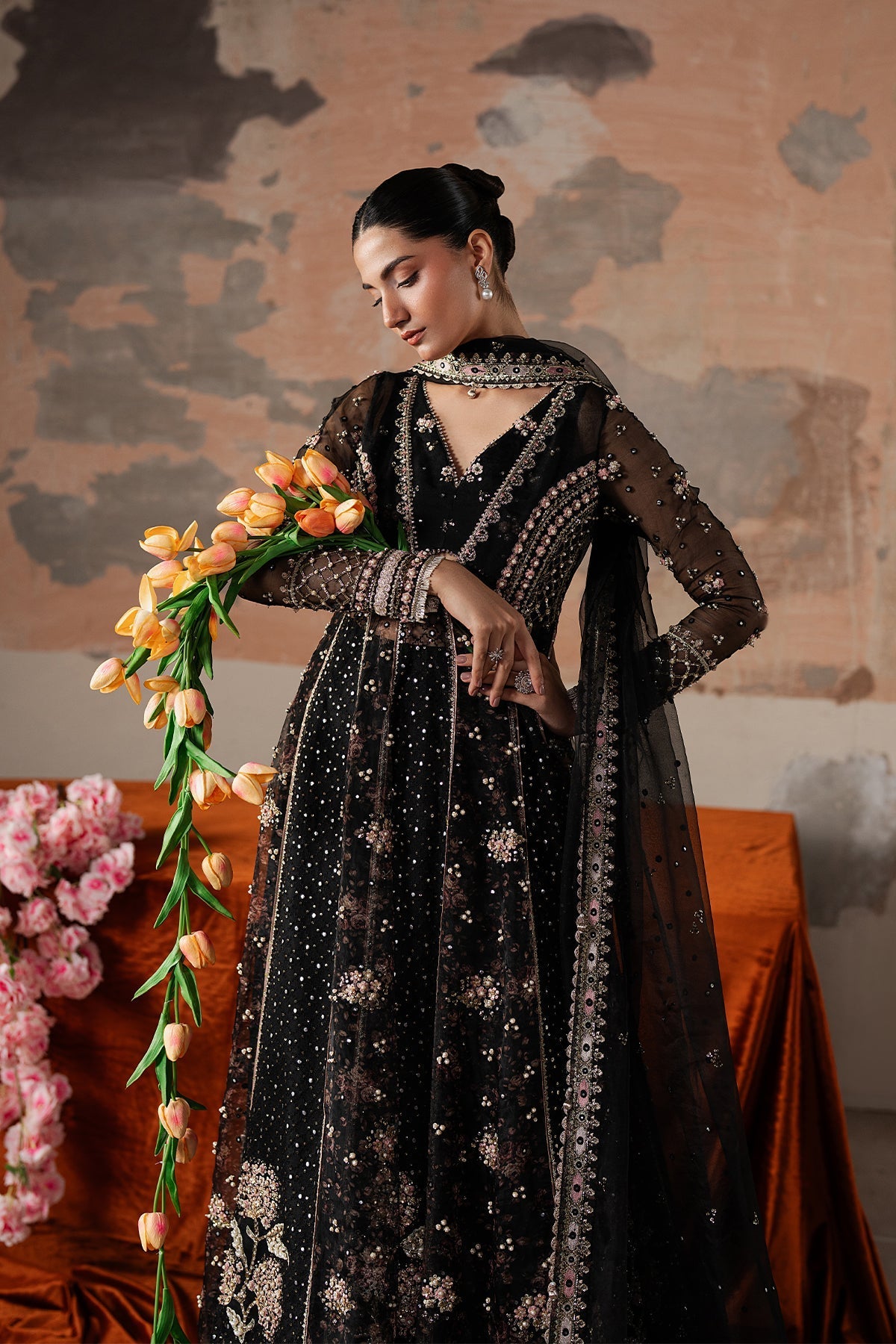 Ayzel Dusklore Style — Mairaz Black Three-Piece Suit