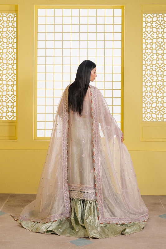 Ayzel Solyn Style — Mairaz Lilac & Green Three-Piece Suit