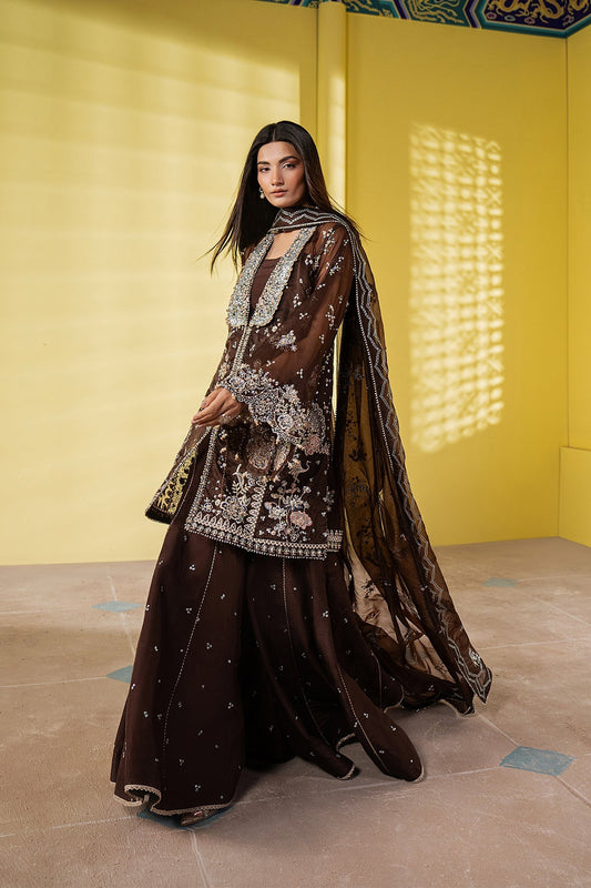Ayzel Emberlyn Style — Mairaz Brown Three-Piece Suit